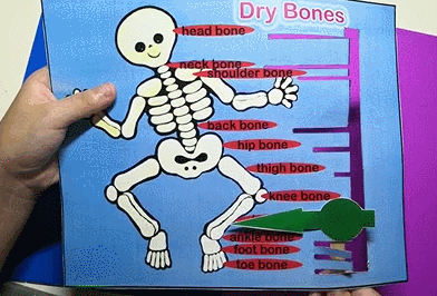 快乐英语启蒙 绘本精读 手工游戏 Dry Bones 知乎