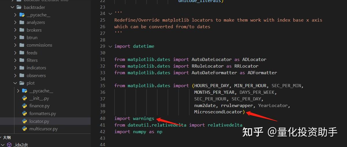 【从零开始玩量化6】backtrader适配新版matplotlib - 知乎