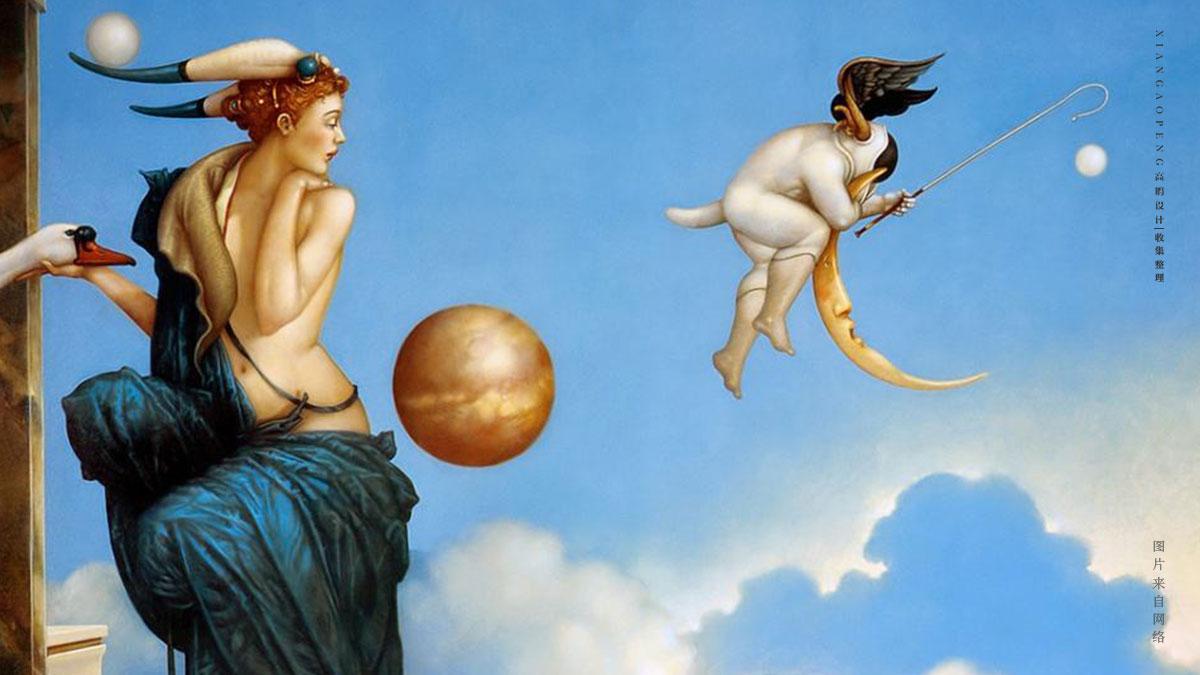 魔幻画派michaelparkes的情色艺术
