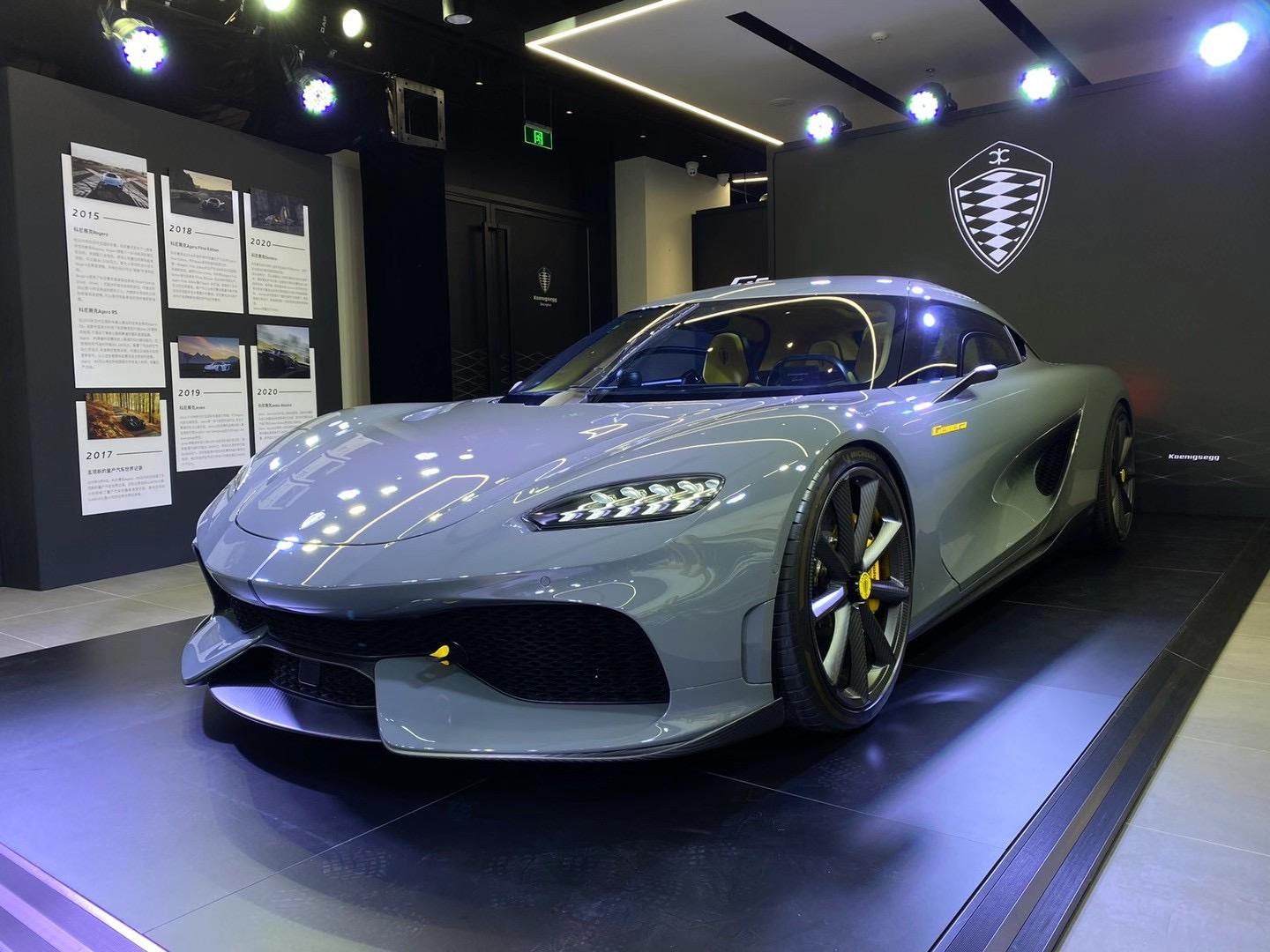 科尼赛克四座超跑gemera亮相实拍 / 3500牛米