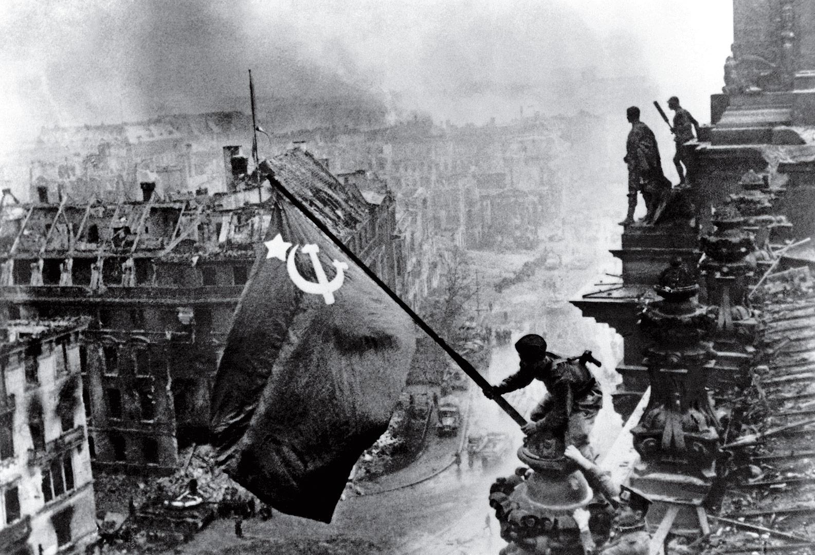 二战结束最著名的照片图片