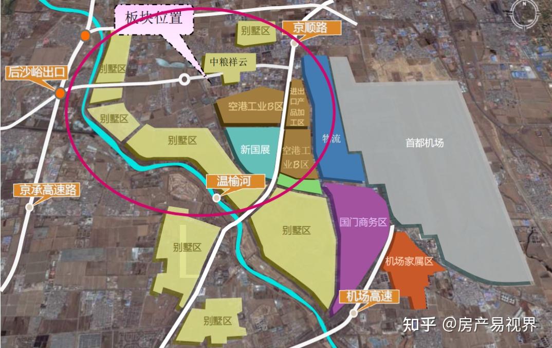 北京豪宅别墅-中央别墅区后沙峪板块分析