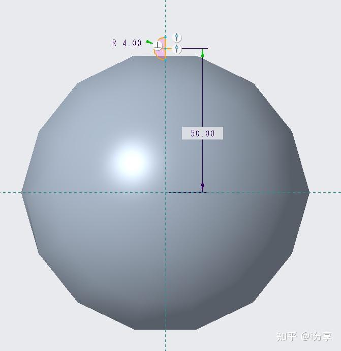 Creo球形阵列也很简单，你学会了吗 - 知乎