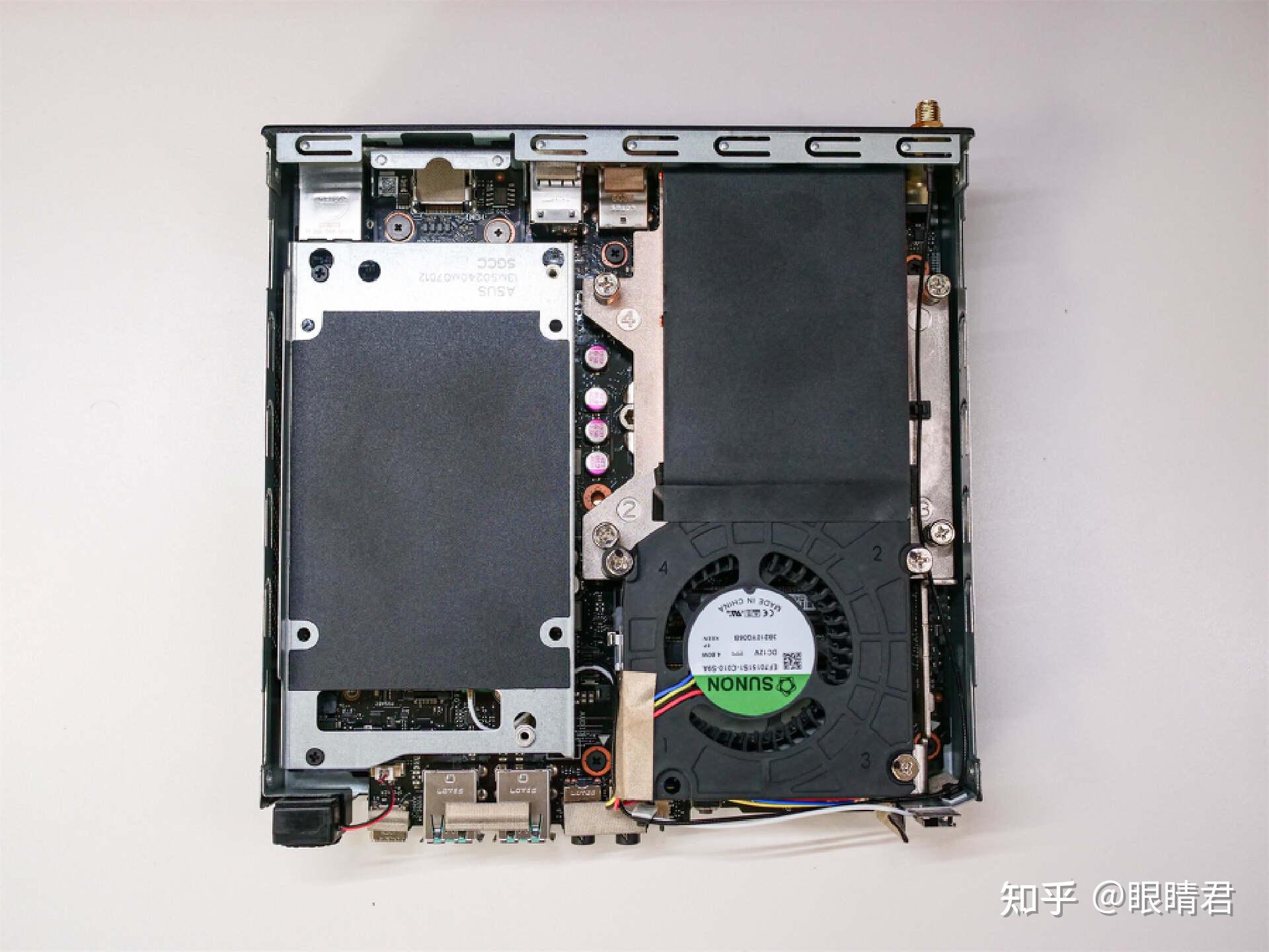 标压i7处理器3硬盘位华硕pb62mini主机