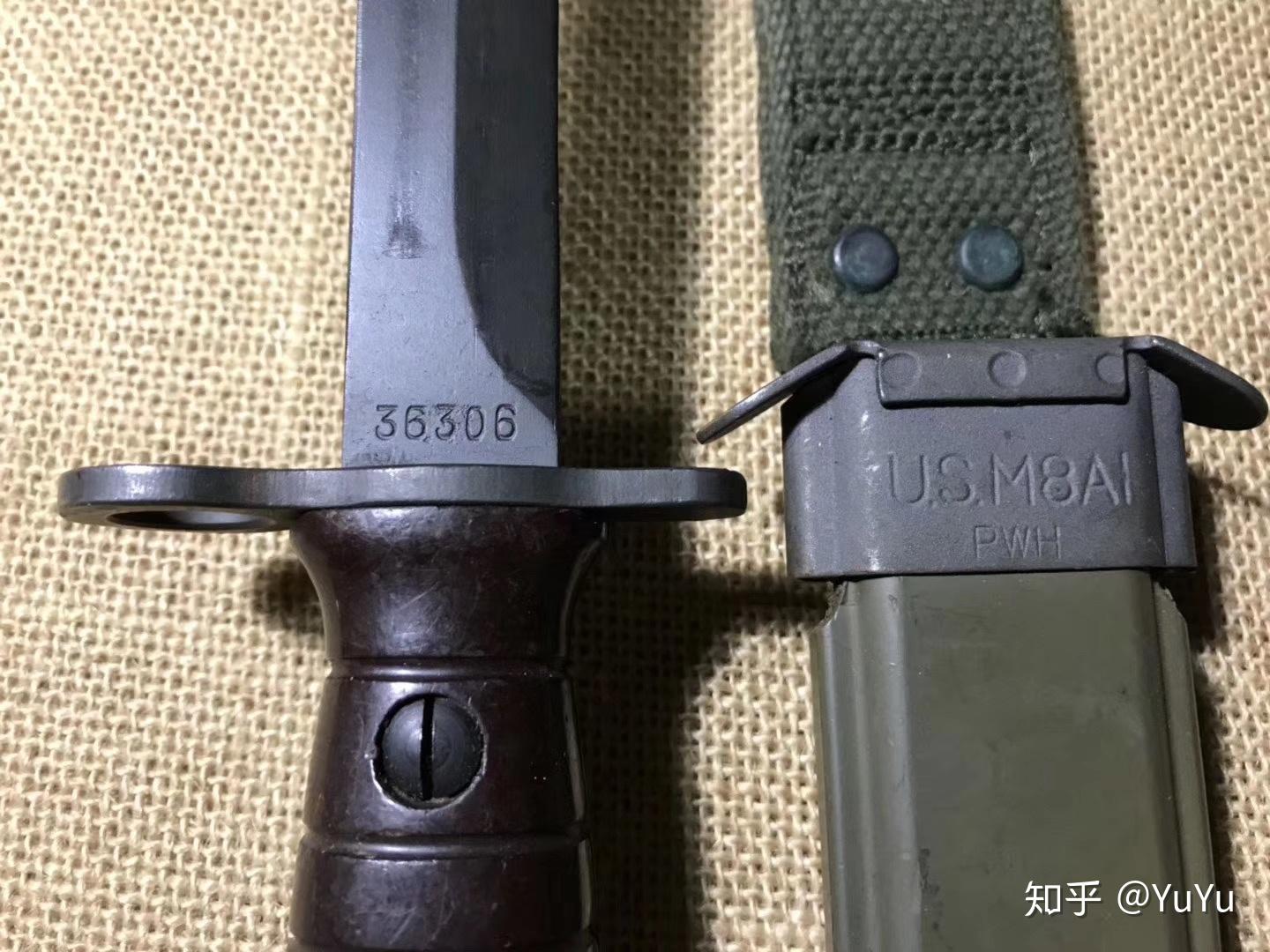 意大利M4卡宾枪刺刀 - 知乎