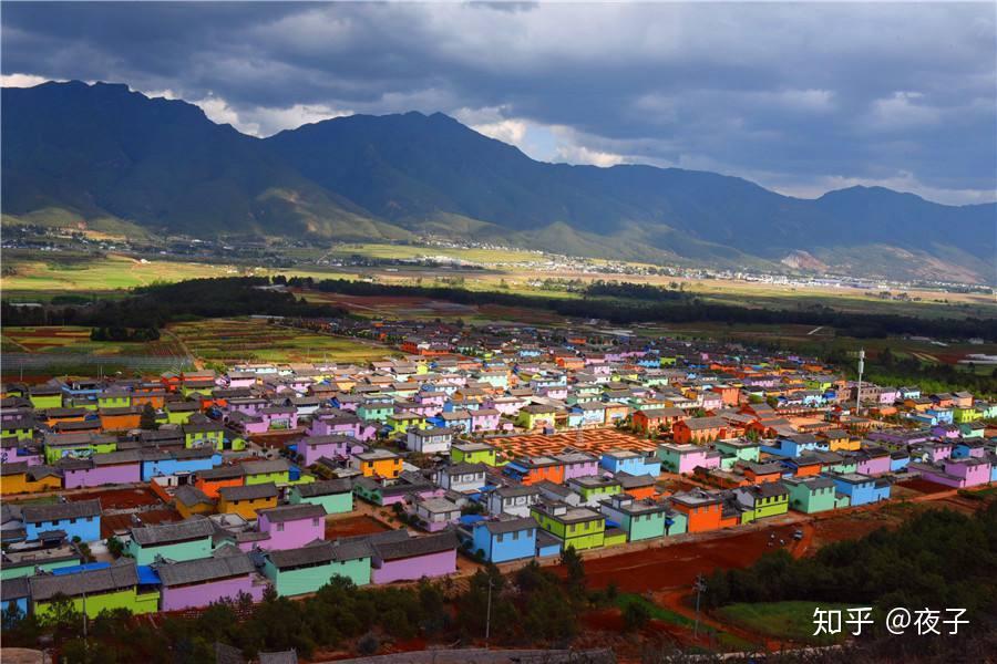 国内适合拍照的彩色小镇