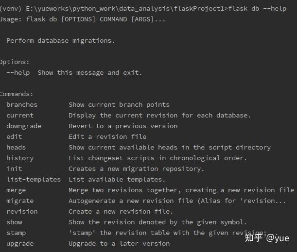 flask初使用04 orm数据映射 知乎