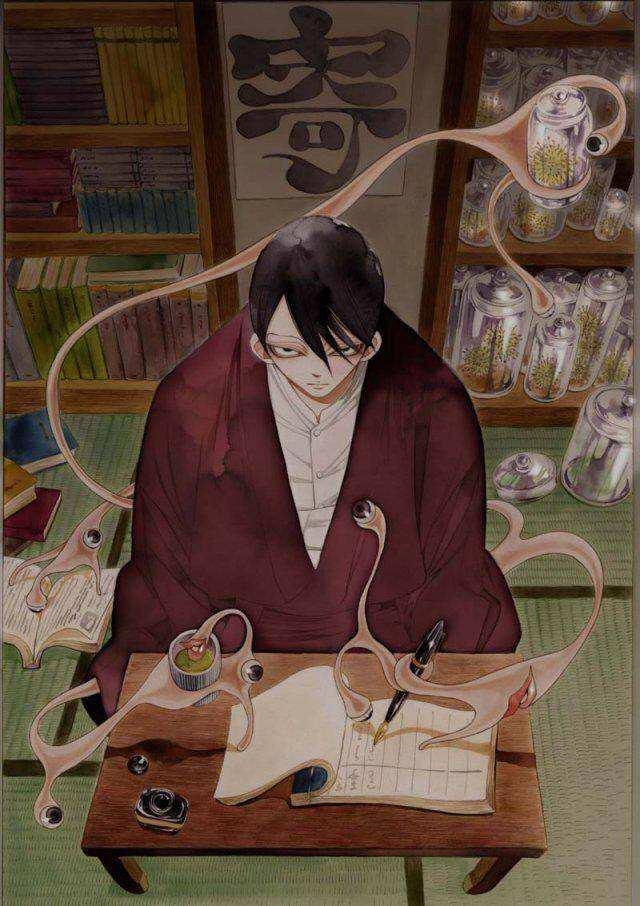 风格比较偏物哀,颓废美丽,很独特 还有座里屋兰丸老师,这位太太画功真