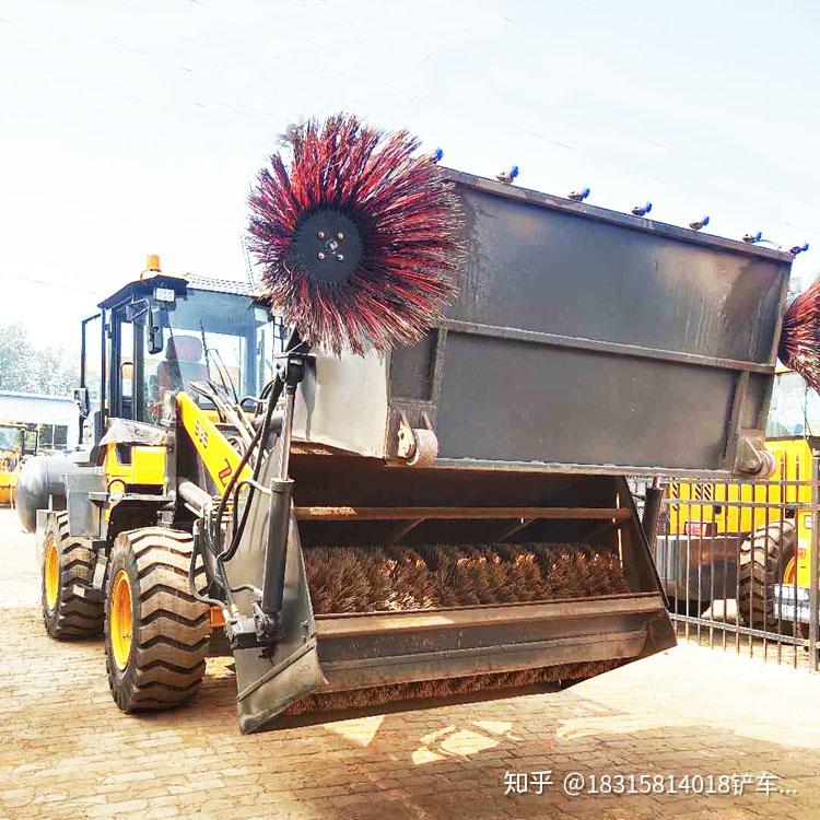 越野叉车扫路机扫雪机l