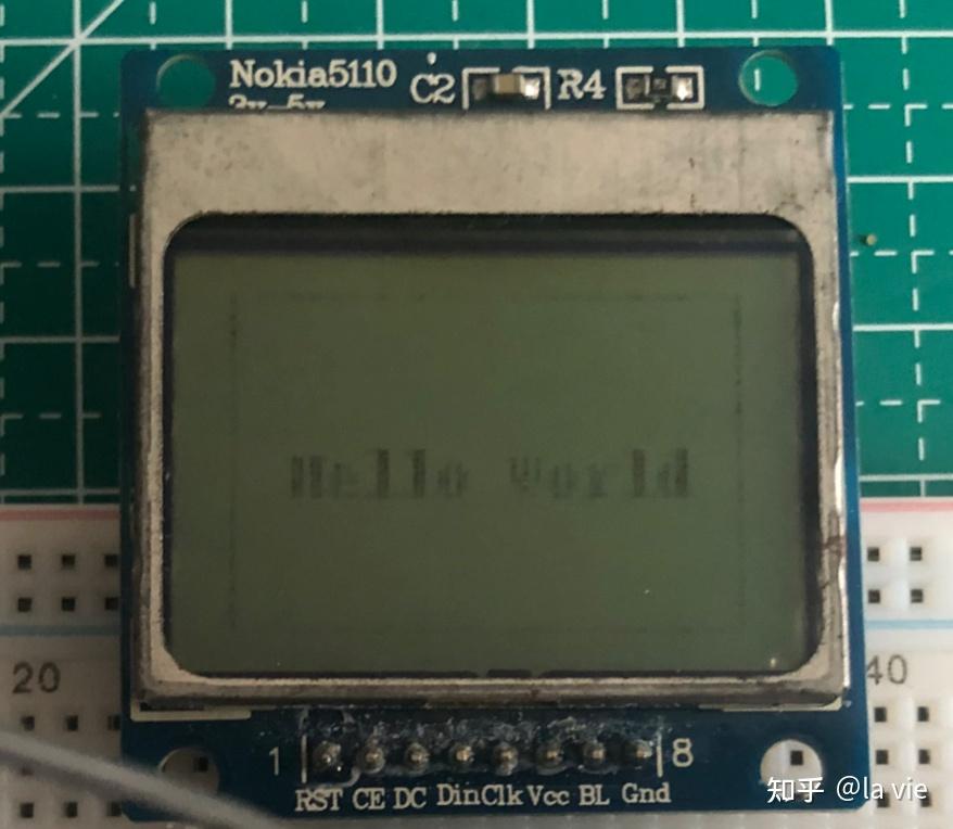 树莓派项目实战第五节使用nokia5110液晶屏显示helloworld