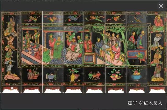 屏风，隔不断的古韵之美。 - 知乎