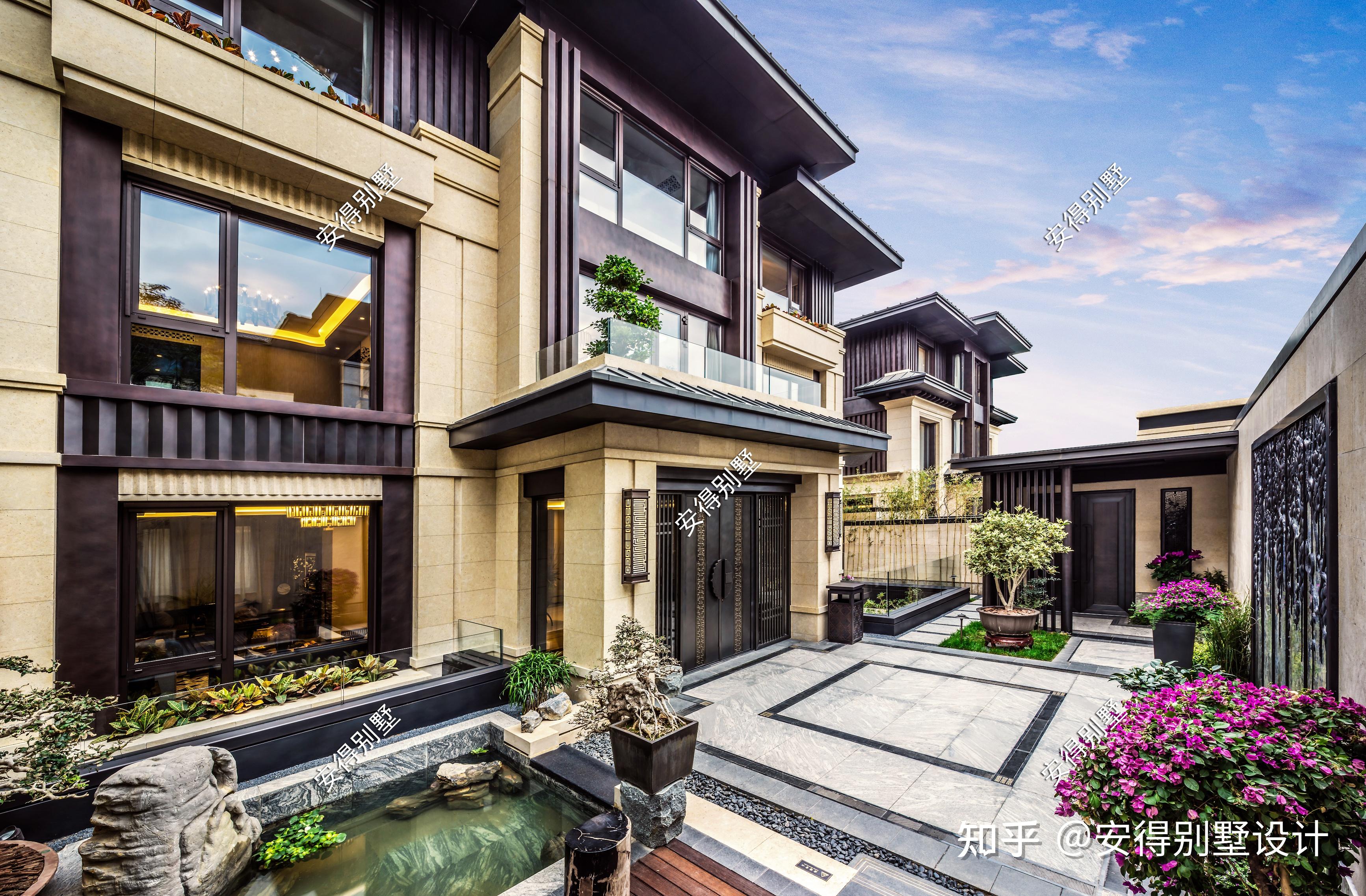 低调又奢华的3层新中式别墅,书香门第的家,越看越有气质! - 知乎