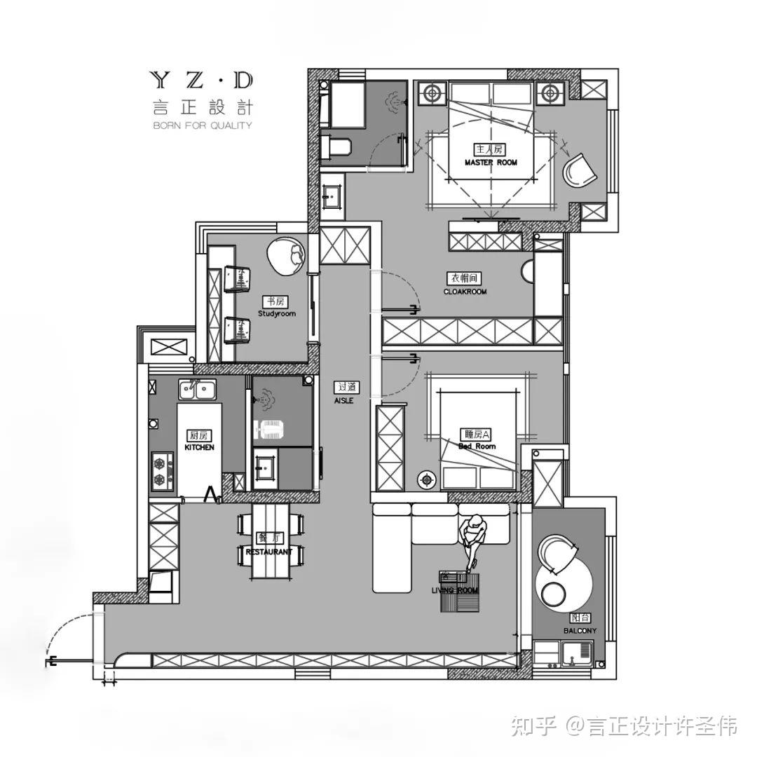 重庆室内设计工作室言正新作|【金悦府】治愈系日式原木风 - 知乎