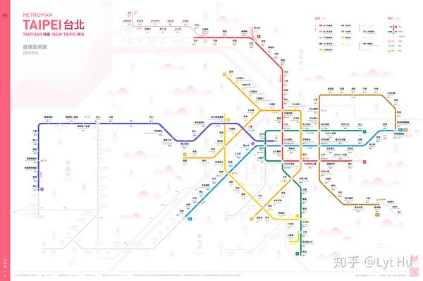 大台北捷運路網圖 2020/2025 - 知乎