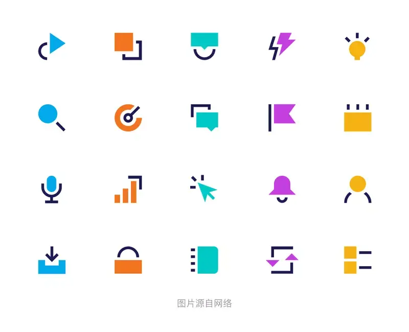 线面图标设计样式解析