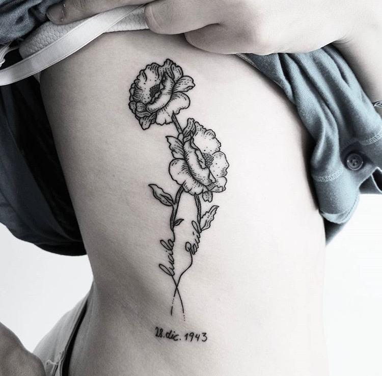 smrzhao专题纹身(第 10 期)| 侧胸至侧腰的纹身:脱掉你的衣服