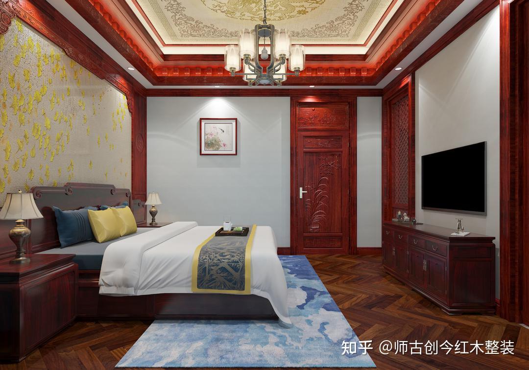 别墅红木整装，将空间赋予了层次感与深意 - 知乎