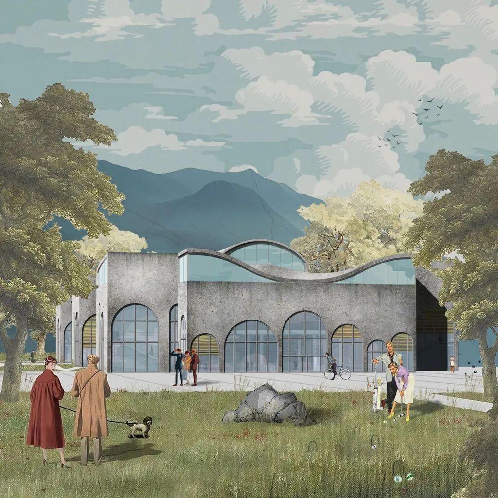 为什么老八校的学生都爱用拼贴风?(2022全新拼贴效果图psd合集)