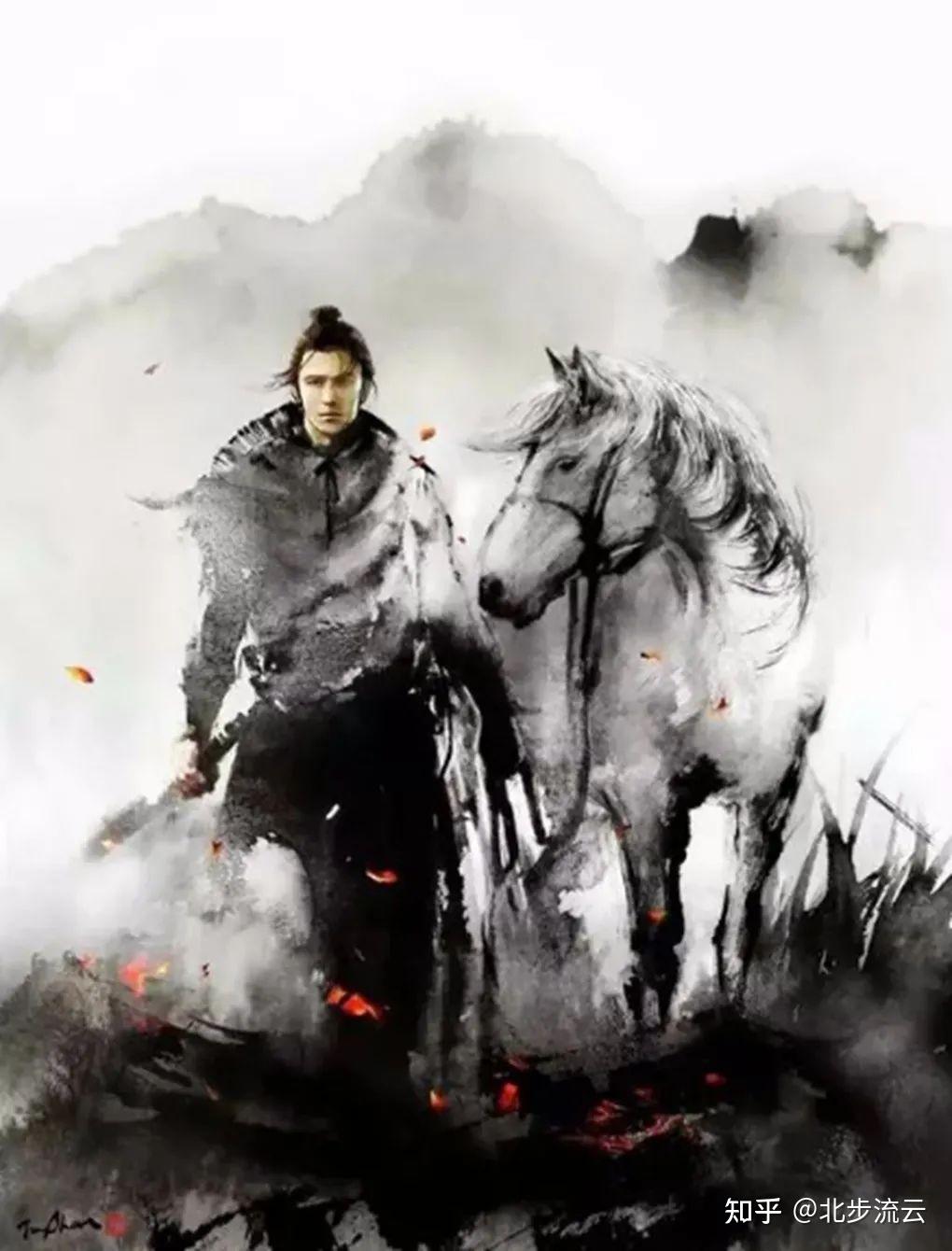 有着武侠梦的才女通过水墨作品带给大家一个不一样的武侠世界