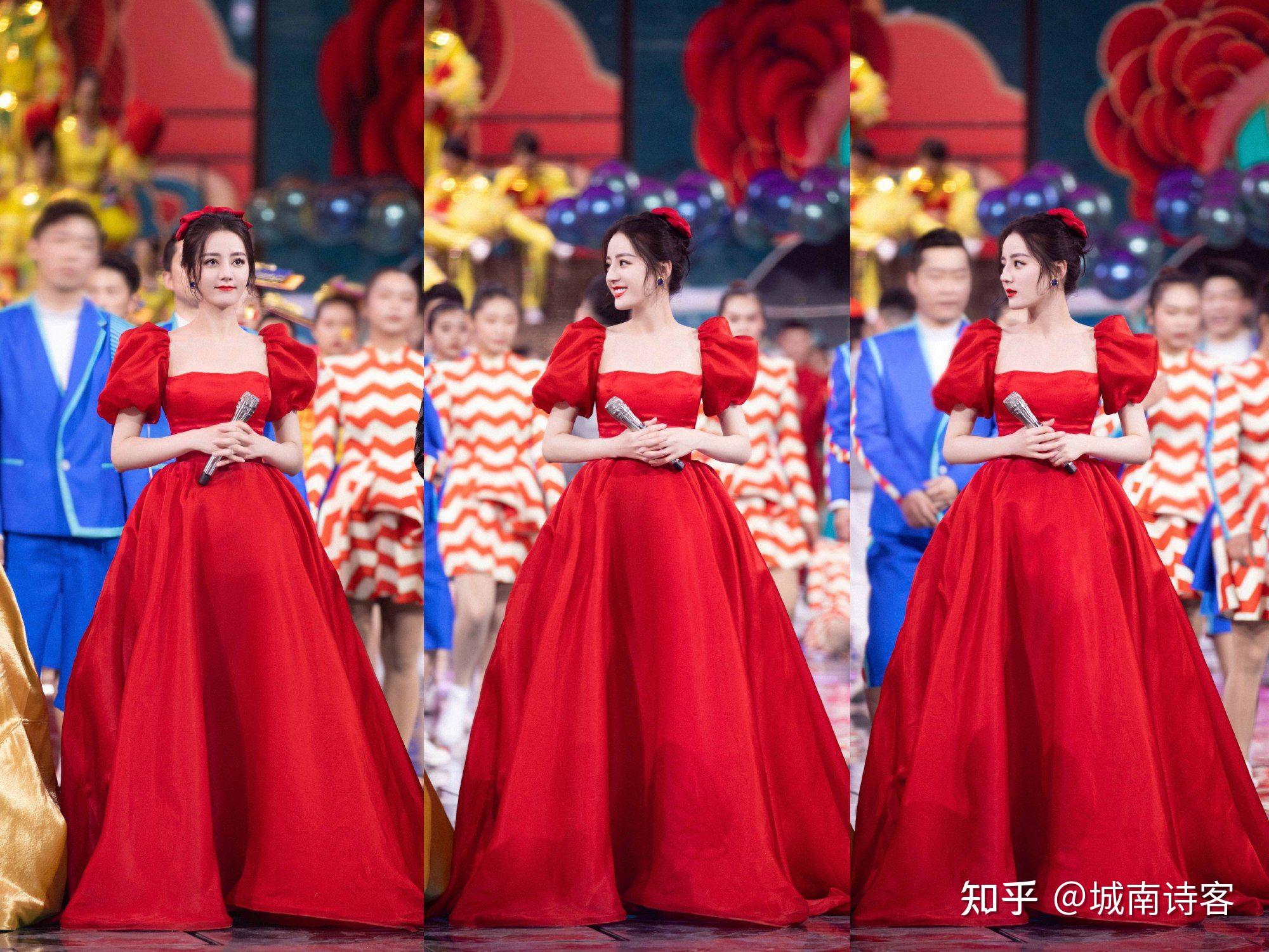 2021牛年春晚迪丽热巴的衣服造型,你有何看法?