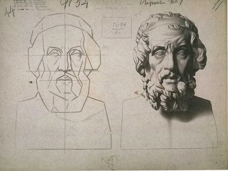 世界素描体系 155年前,世界上第一本系统素描教程【非常珍贵】 - 知乎