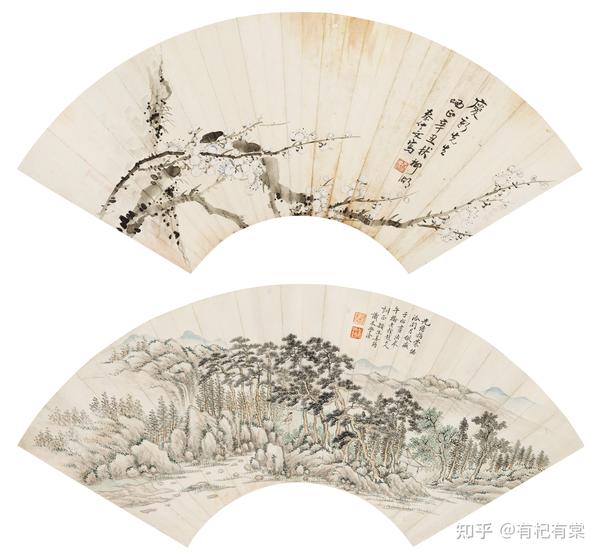 墨萃琳琅中国画家作品展览——扇面艺术（一） - 知乎