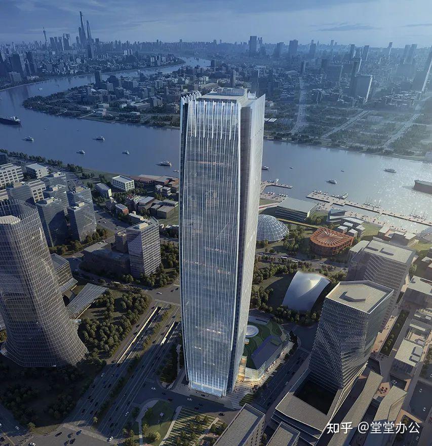 实地探盘13徐汇滨江核心区域第一高楼上海星扬西岸中心
