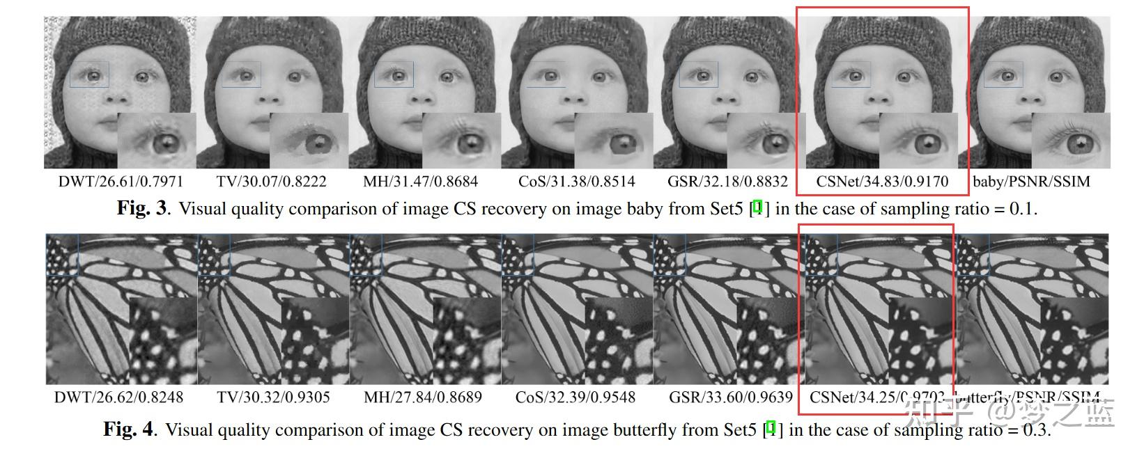  deep networks for compressed image sensing 