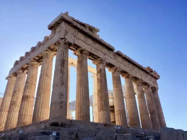 alexander kalderach筆下的《帕特農神廟》(the parthenon,1939)