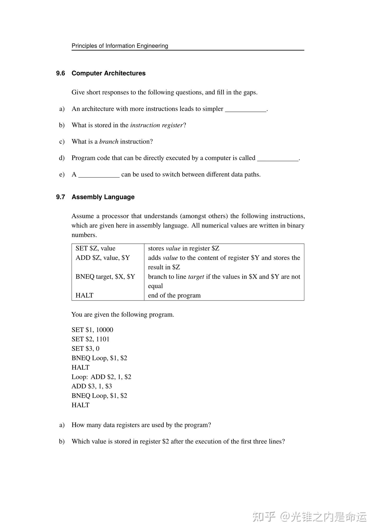 PIE Problems for Unit 9 - 知乎