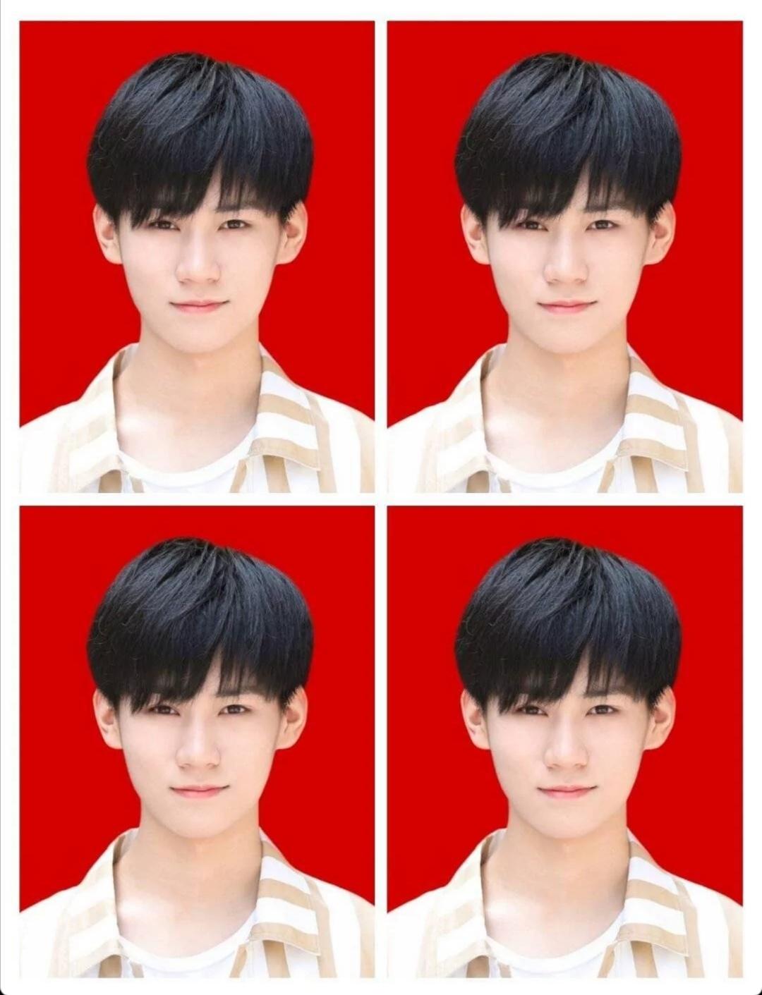 tnt时代少年团证件照 照片 无水印