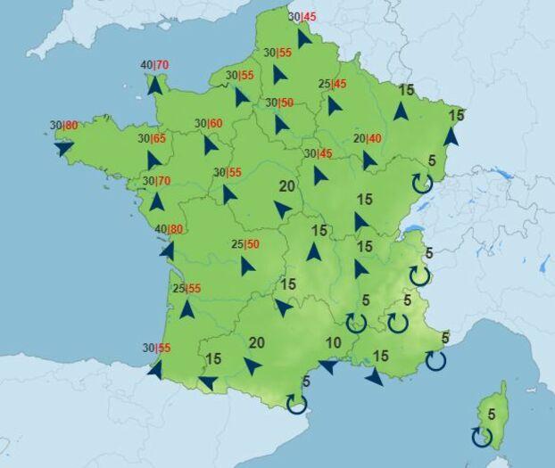 法国天气barra台风来袭注意关好门窗哦