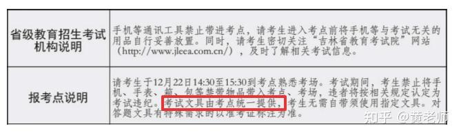 汇总！各省份考场考研初试要求！ - 知乎