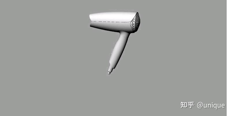 吹风机rhino3dm模型素材推荐精品小众