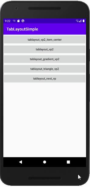 android studio recyclerview with tabs