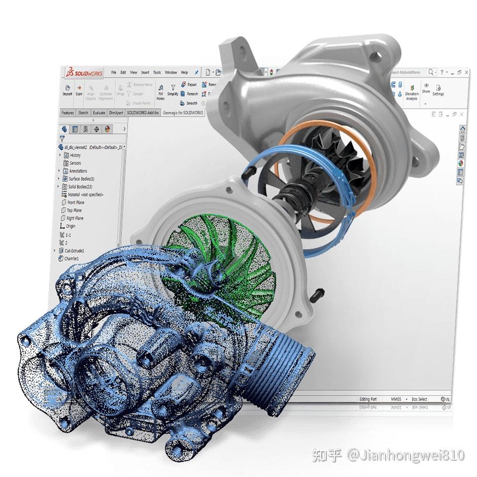 Solidworks历史图片 - 知乎