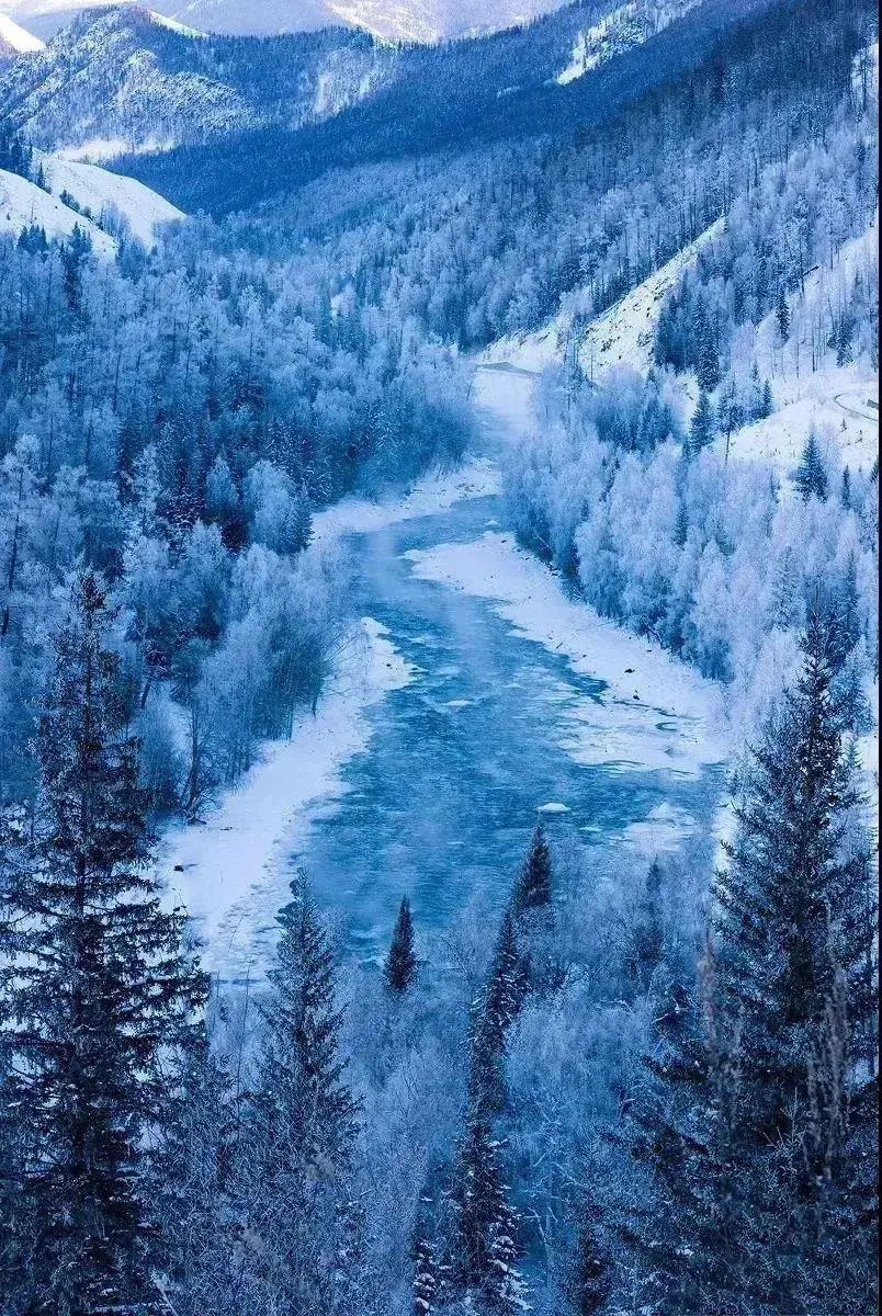 寒露| 秋暮冬至,喀納斯雪景已上線,快來欣賞雪國童話世界 - 知乎