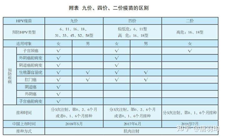 但是由於年齡和價種的不同,分為二價,四價,九價疫苗首先,我們先了解一