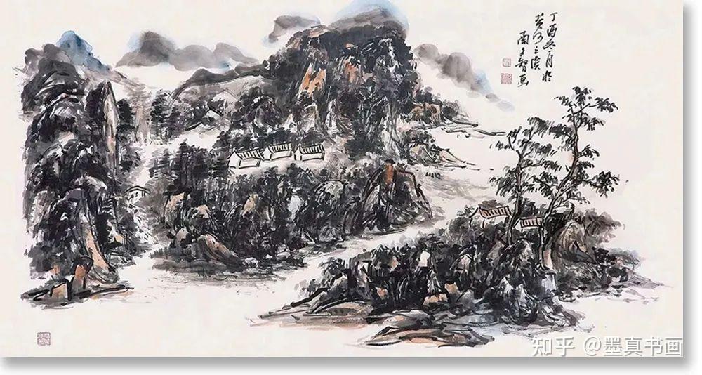 「南文智」｜丹青追梦 水墨本色-中国当代书画名家个人云展览 - 知乎