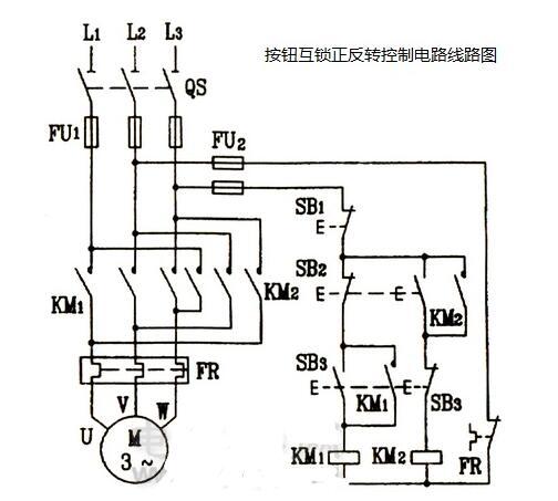 電機正反轉電路圖講解