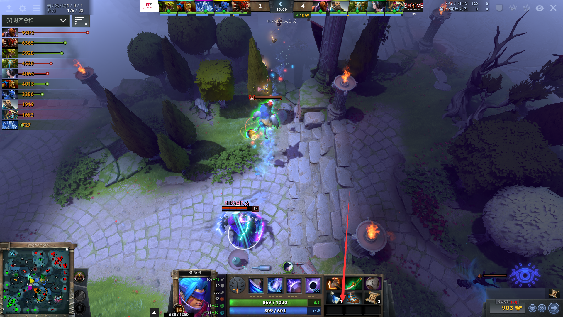 为什么 DOTA2 职业选手打钱会那么快?