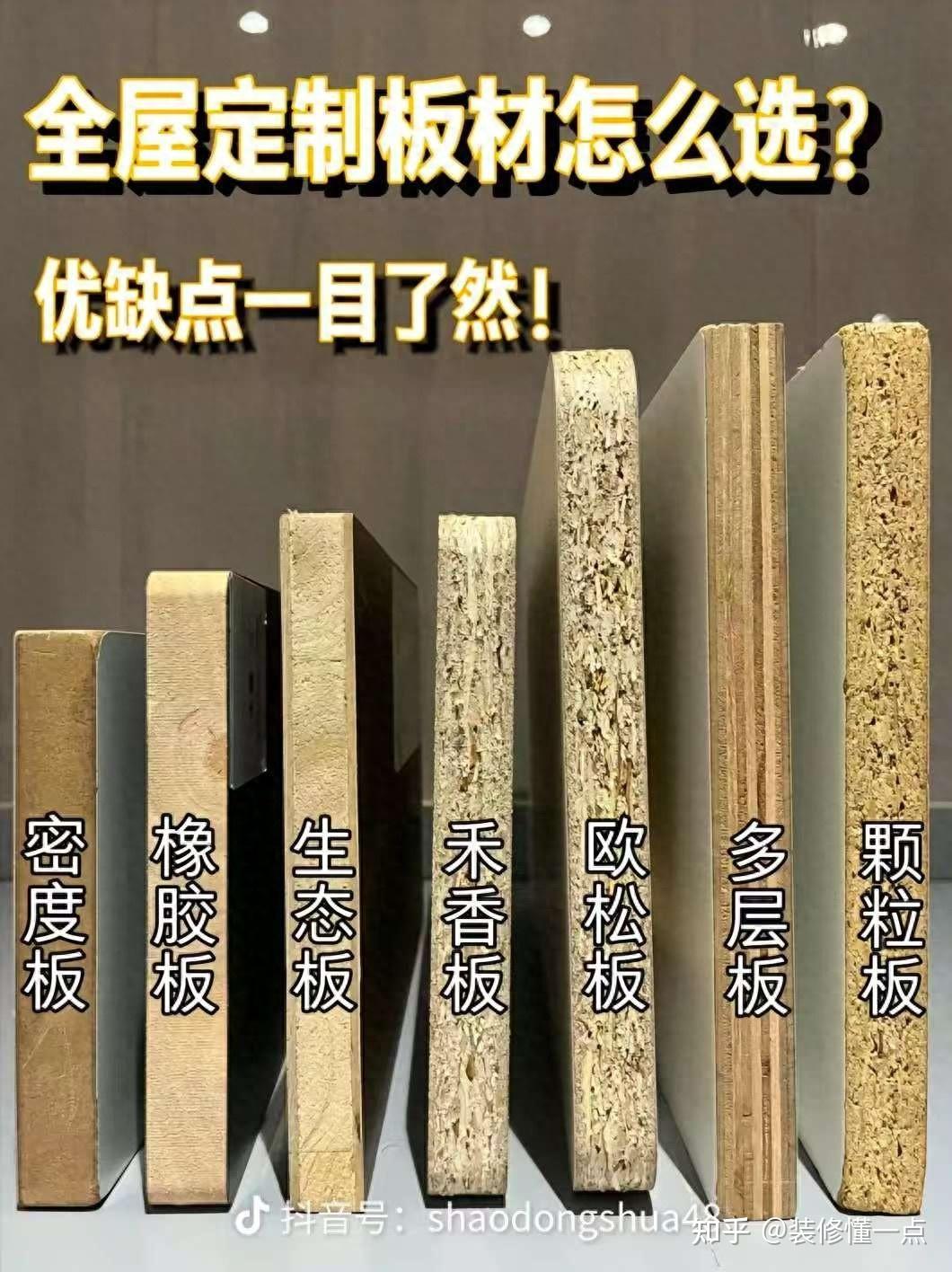 全屋定制还在纠结选什么板材吗? - 知乎