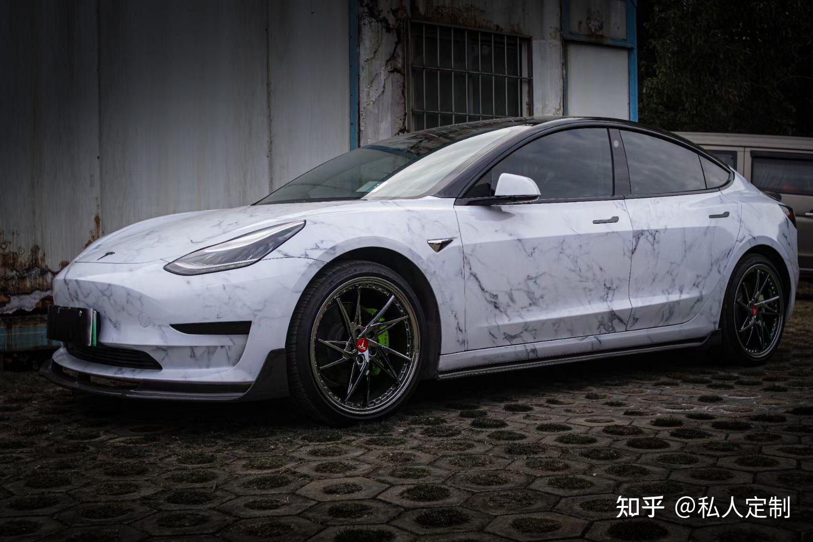 特斯拉大理石彩绘