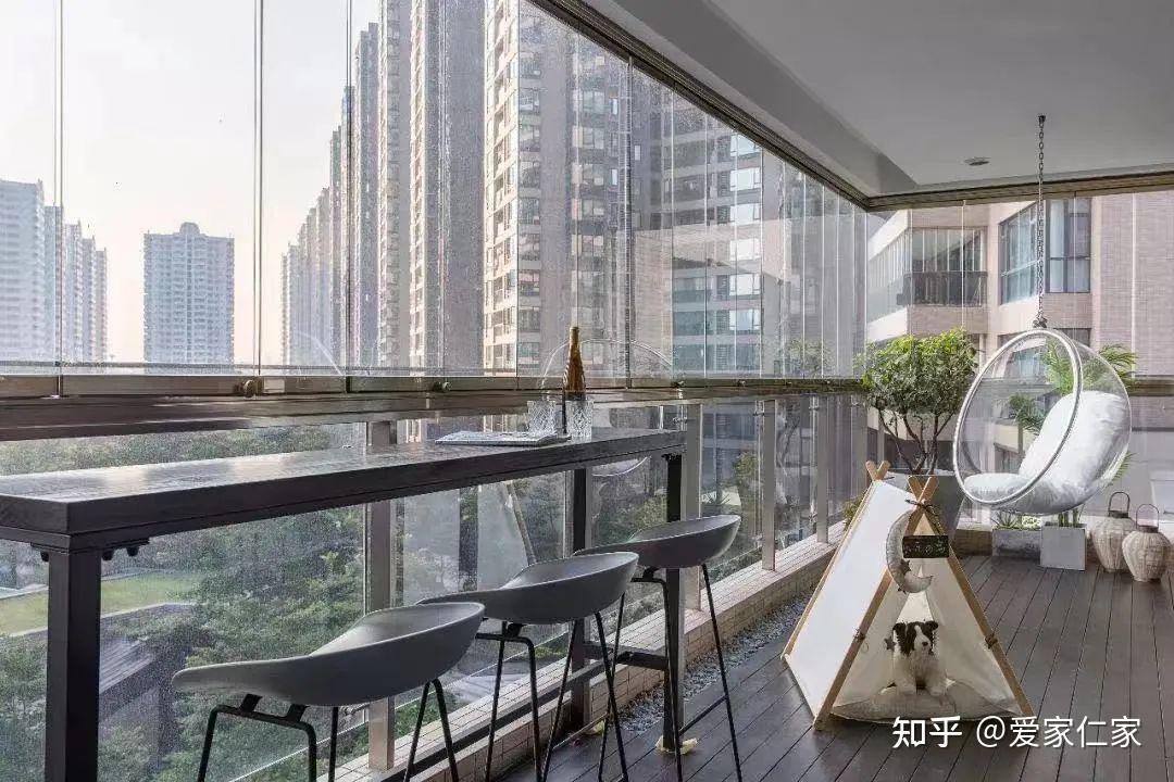 阳台封不封?别纠结了,学邻居封一半,立马收获“双阳台” - 知乎