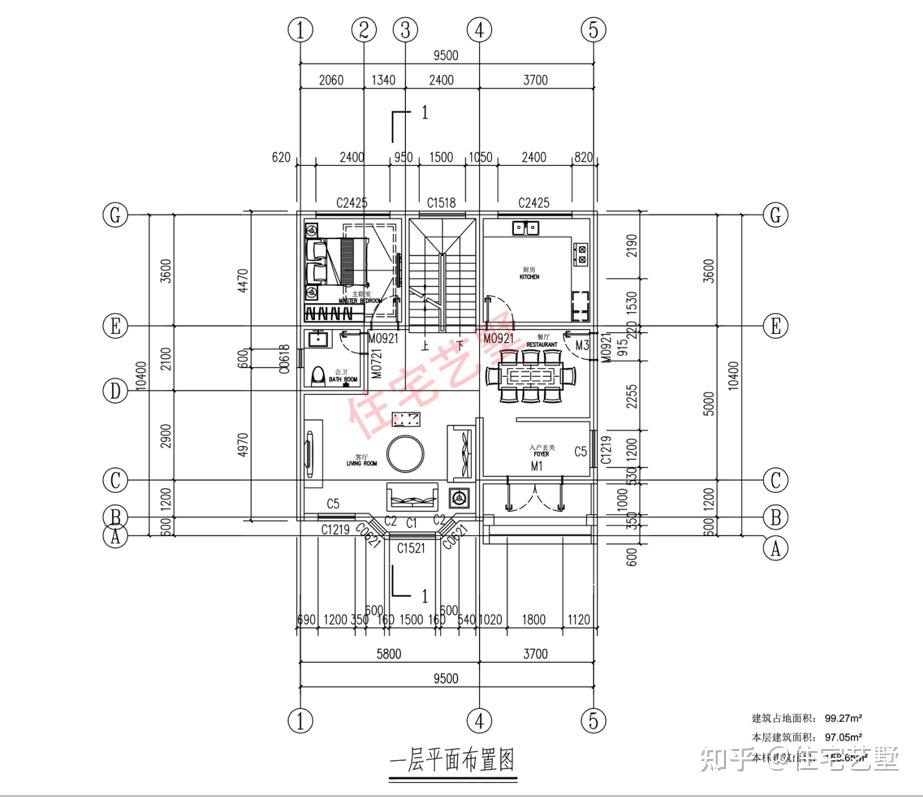 占地不足100平,造价20万起步,精选6套农村自建房户型 - 知乎