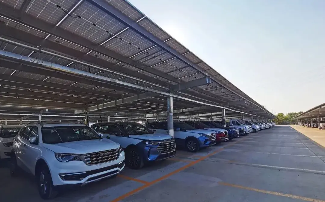 阳光新能源奇瑞这个光伏停车场不一般