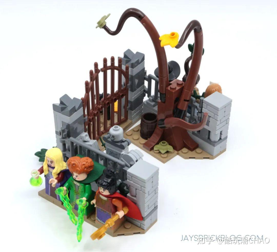 乐高IDEAS系列21341迪士尼女巫也疯狂：桑德森姐妹的魔法屋测评- 知乎
