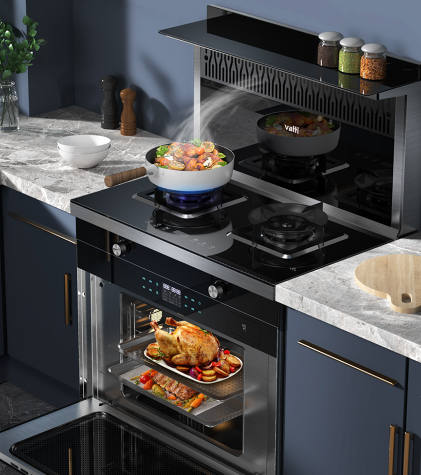 2.华帝 蒸烤一体集成灶 py07