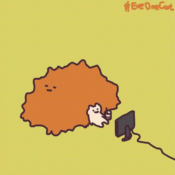 魔性猫猫everydayonecat表情包