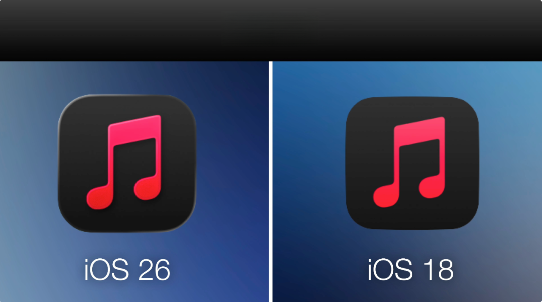 图标对比丨iOS 26和iOS 18深色图标对比 - 知乎